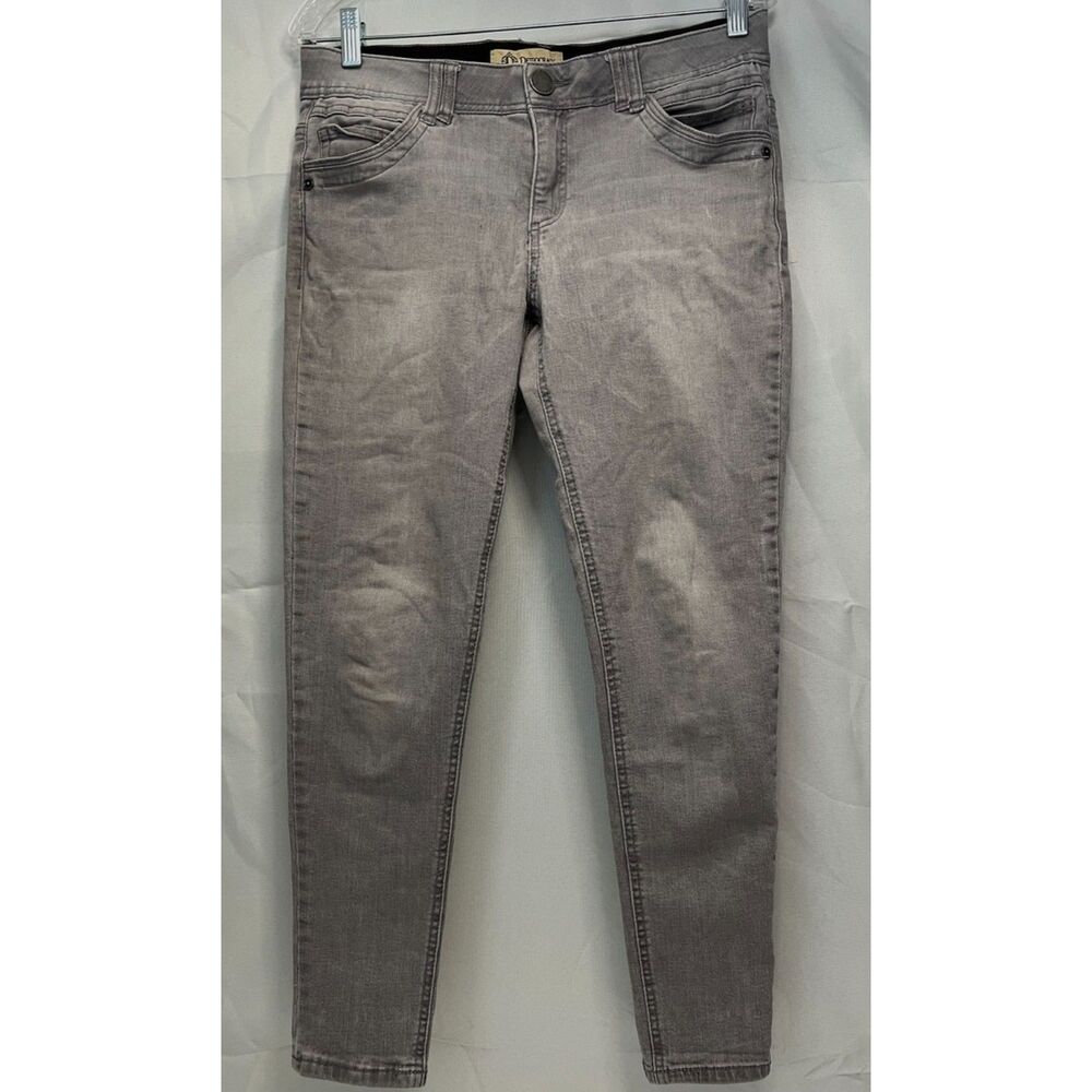 Grey Democracy "Ab" Technology skinny jeans. Size 6.